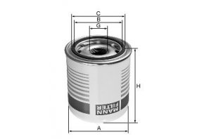 Orjinal MANN TB1394/8X AROCS KURUTUCU FİLTRESİ