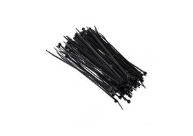 4.8*200 PLASTIK KELEPÇE SIYAH (ZENITH)